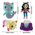 thumbnail image 3 of Gabby's Dollhouse Soft Stuffed Plush Doll, Smiling Cat, 3 of 4
