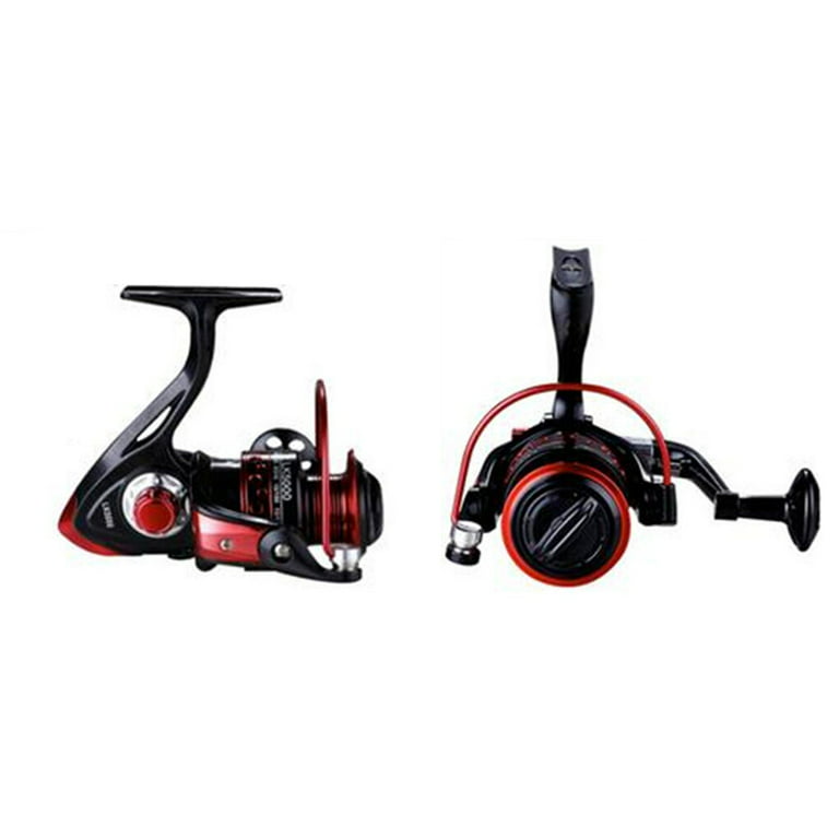 Fresh Water Spinning Reel with Smooth Bearings Hollow Carved Design for Saltwater  Fishing Use HE-3000 
