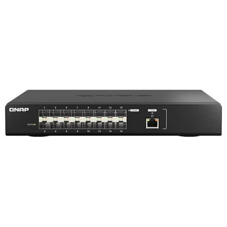 UPC: 0885022021338 | Qnap QSW-M5216-1T-US Managed Ultra-high-speed 25GbE Fiber Managed Switch