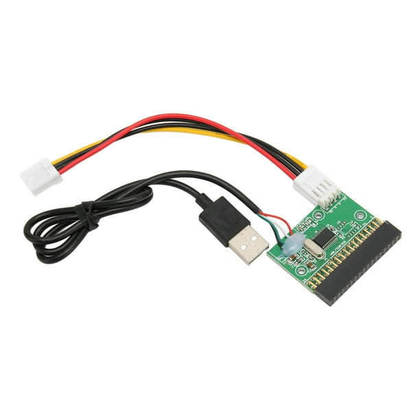 Conector de AccionAmiento Flóppy DE 1.44MB DE 3.5in, 34 PIN A Adaptador de Cable Material USB Material PCB Operación simple para PC Simple