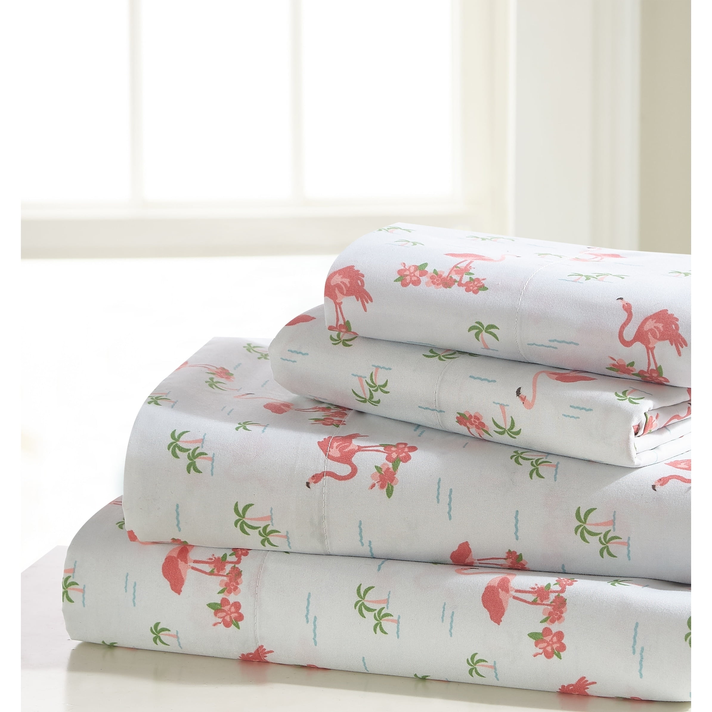 Flamingo King Sheet set
