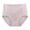 Grey, variant on yunLCZ Women's Cotton Underwear High Waist Womens Plus Size Underwear Cotton Panties Lace Soft Hipster Panty Ladies Stretch Briefs