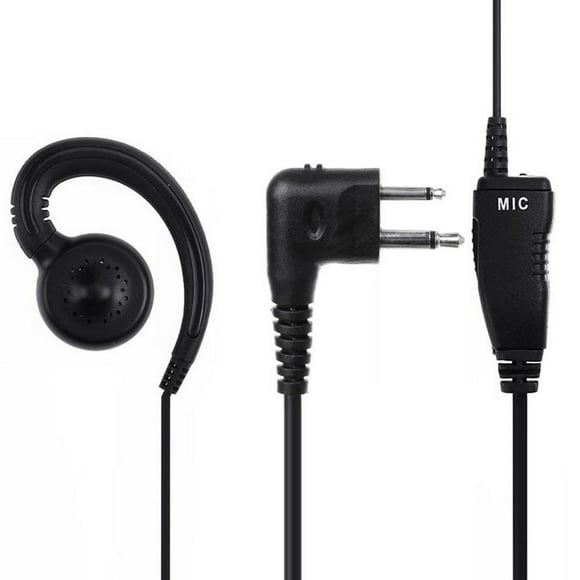 Estbridge Écouteur Pivotant avec Microphone et PTT pour Radio Bidirectionnelle Motorola