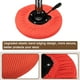 thumbnail image 3 of Fundas de taburete redondas de 2 piezas, fundas de silla redondas Diámetro 12-14", cojines de asiento de silla redonda Naranja, 3 of 6