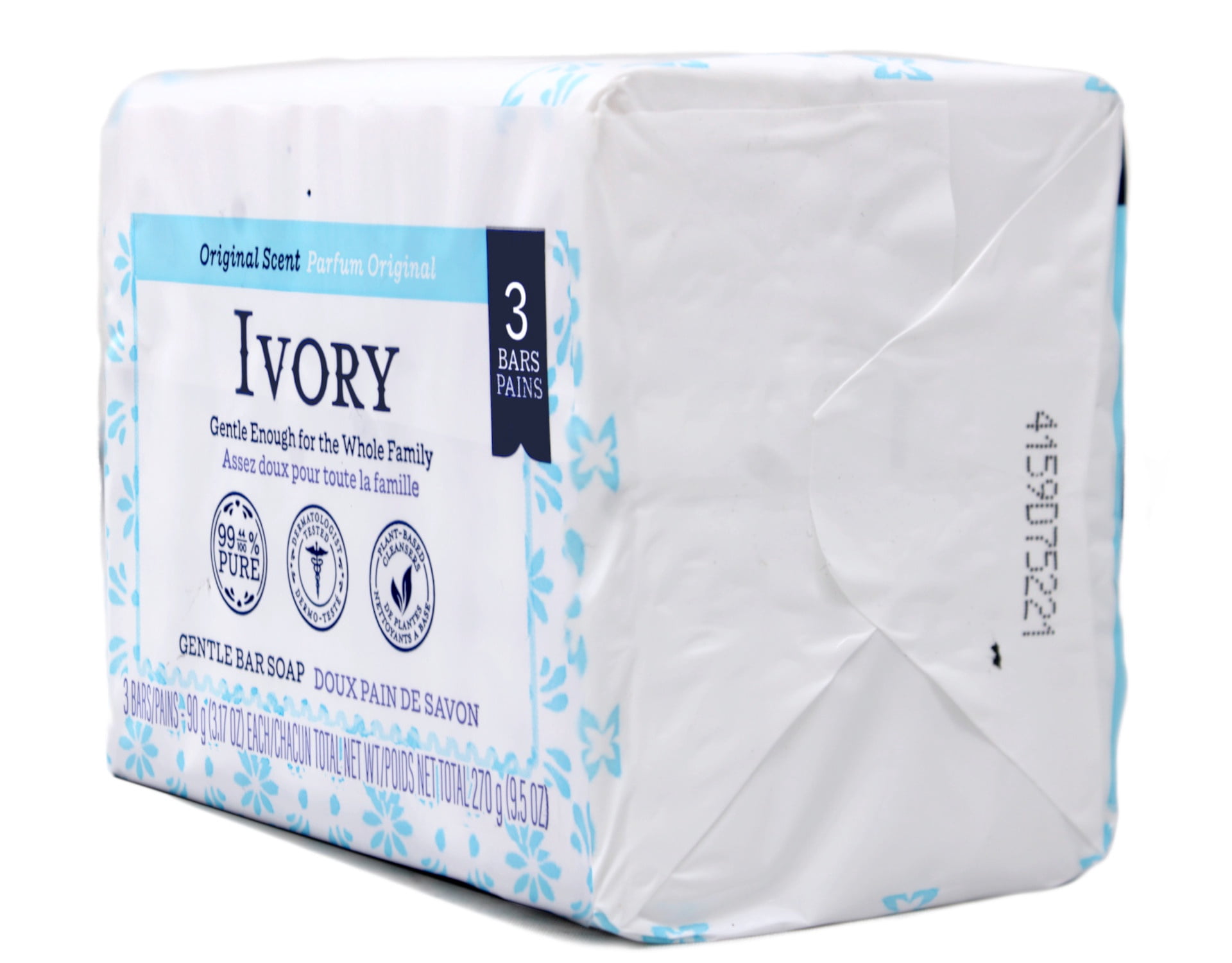 Ivory Original Scent Bar Soap, 3.1 Oz, 3 Bars - Walmart.com
