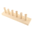 thumbnail image 7 of Chunky Blanket Loom Knitting Hand Crochet Weaving Loom Wooden Durable Pine Frame Beginners Hobbyist Scarf Project, 7 of 7