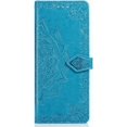 thumbnail image 4 of Samsung Galaxy Z Fold3 5G Mandala Wallet Case,Slim 3D Flip Leather Magnetic Closure with Credit Card Holder & Hand Strap Flip Folio Closure Phone Case for Samsung Galaxy Z Fold3 5G MTL Blue, 4 of 13