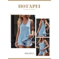 thumbnail image 5 of HOTAPEI Tank Tops for Women Casual V Neck Knit Tank Top Summer Sleeveless Tops, 5 of 6