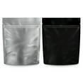 thumbnail image 4 of Loud Lock Mylar Bags 1000 Count 4.125" x 3.35" Black/Clear - Resealable Food Storage Mylar Bags, 4 of 10