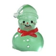 thumbnail image 2 of EUDIDV Xmas Tree Decor Christmas New Cutesnowman Micro Snow Scene Small Ornaments Glowing Snowman Desktop Decorative Accessories Christmas Ornaments, 2 of 2