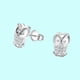 thumbnail image 5 of GOOHOCHY Pendientes de cristal con forma de búho para mujer (AKE001), 5 of 8