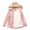 Pink, variant on Winter Coats Jackets for Women Thick Warm Fleece Lined Parka Jackets Hooded Plus Size Down Outwear with Pockets