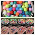 thumbnail image 5 of U8MO 4mm 6mm 8mm 10mm Matte Rubber-Like Round Glass Loose Beads for Jewelry Making-Verdancy-10mm(20pcs), 5 of 6