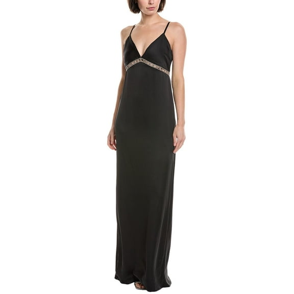 Ramy Brook womens  Mosby Gown, 2, Black
