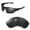 Black - Polarized, variant on Walleva Titanium Polarized Replacement Lenses for Oakley Ten OO9128 Sunglasses