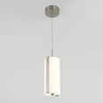 thumbnail image 4 of Artika Subway Modern Pendant Light Fixture, Brushed Nickel, 4 of 5