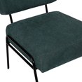 thumbnail image 5 of Ball & Cast Salon Rembourré Chaise d'Appoint, Ensemble Pouf Sarcelle de 1, 5 of 5