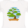 thumbnail image 4 of Inktastic Bonsai Tree Garden Girls Long Sleeve Baby Bodysuit, 4 of 5