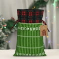 thumbnail image 5 of Rocae American Football Field2 Print Christmas Drawstring Linen Gift Bag with Drawstrings Treat Bag Goody Present Bags for Christmas Party Favor, 5 of 8
