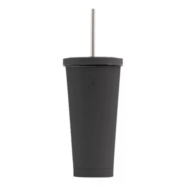 Termo para Cafe y Agua de Acero Inoxidable Gaon 710 ml Negro