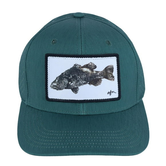 Midwest and Beyond Chapeau de Camionneur Rempa Gyotaku Basse de Bigmouth