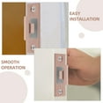 thumbnail image 4 of DEEPCRAFF 2Pcs Deadbolt Reinforcement Plate Metal Strike Plates with Antique Finish for Front Doors, 4 of 6