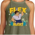 thumbnail image 3 of Disney's Encanto - Luisa Flex Alert - Juniors High Neck Tank Top, 3 of 5