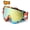 Red blue framed Golden film, variant on 1pc Anti-Fog & Goggles with Windproof, Double Layer Glare for Sports, Cycling, Mountaineering - Compatible with Helmets ( &) - True Film Eye Protection