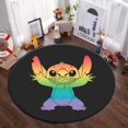 thumbnail image 1 of Alfombra de dibujos animados de Disney Kawaii Stitch, alfombras para sala de estar, dormitorio, habitación de niños, guardería, decoración del hogar, alfombra antideslizante, 1 of 1