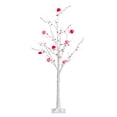 thumbnail image 2 of Nearly Natural Pre-Lit Artificial Valentine's Day Twig Tree with Heart Shaped Lights and Red Berries, 2 of 6