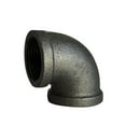 thumbnail image 3 of 2 pcs 1/2 inch 3/4 inch 1 inch 90 Degree Elbow Female Thread Malleable iron pipe fittings LOFT industrial style Pipe Connector, 3 of 5