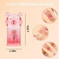 thumbnail image 2 of 4Pcs Cute Pink Capybara Retractable Eraser and Capybara Pencil Sharpener,Capybara Cute Birthday Christmas Gifts Set, 2 of 7