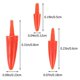 thumbnail image 4 of 300pcs DIY Snow Man Red Nose Doll Nose Plastic Santa Claus Nose for Sewing Crafting, 4 of 4