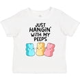 thumbnail image 3 of Inktastic Easter Just Hangin' with My Peeps Boys or Girls Toddler T-Shirt, 3 of 5