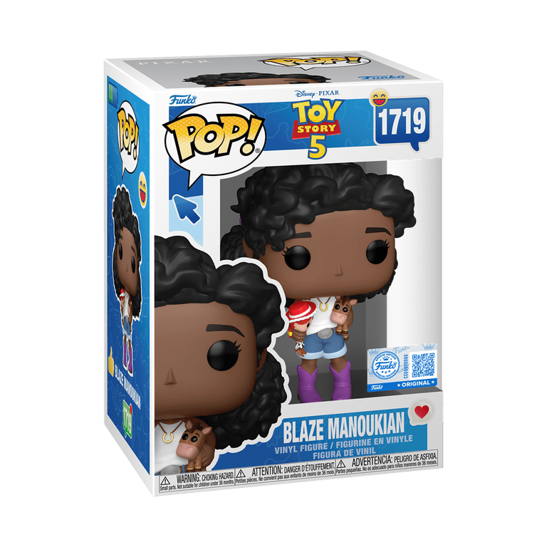 Funko POP Disney: Toy Story 5 - Blaze Manoukian, Walmart Exclusive