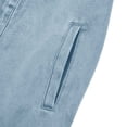 thumbnail image 5 of Sheghy Cardigan for Women with Pockets Vintage V Neck Denim Button Long Sleeve Pocket Casual Cardigan Light Blue M, 5 of 8