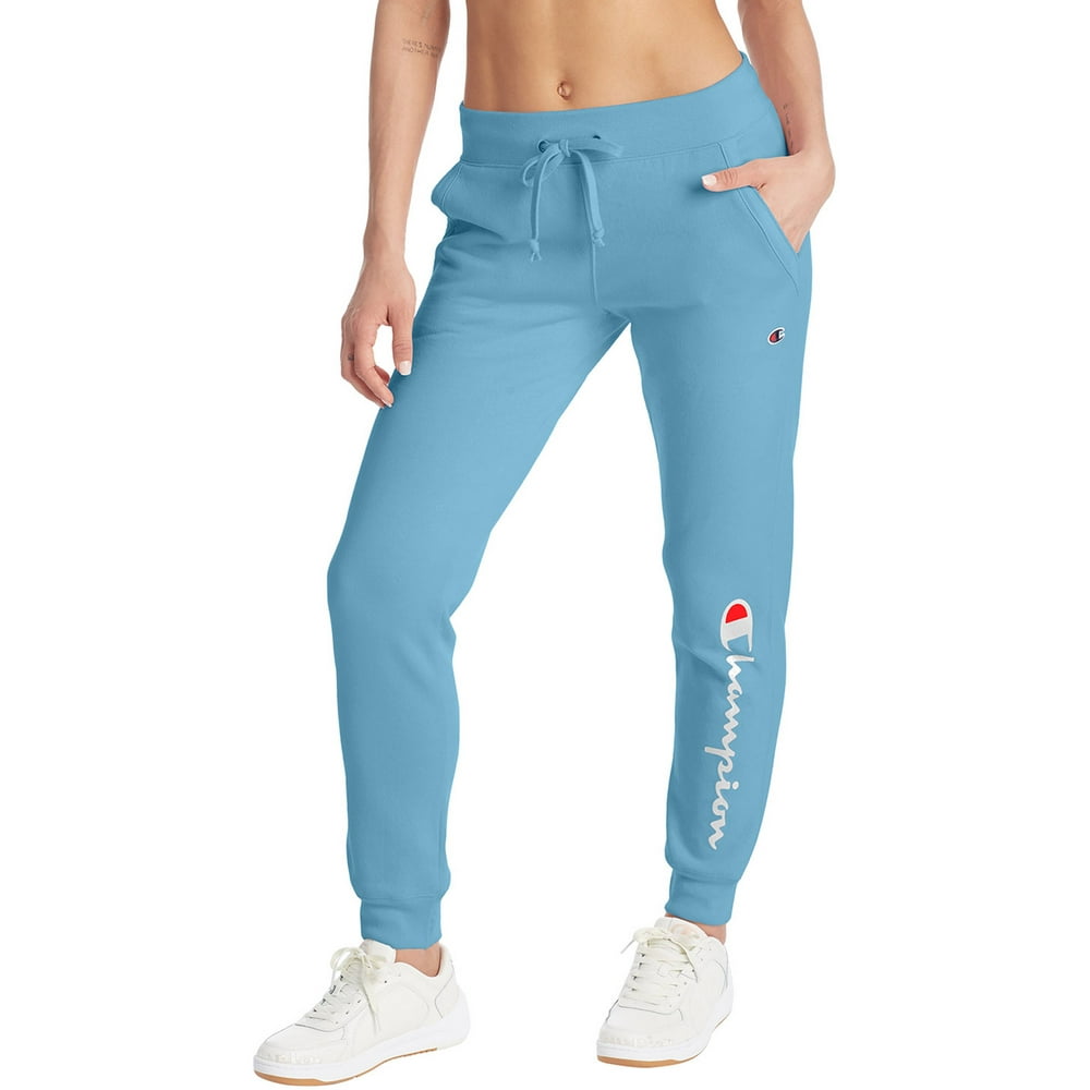 Champion Champion Women's Powerblend Graphic Fleece Joggers Walmart