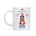 thumbnail image 2 of Happy 4th of July Patriotic English Setter Marching Band Uniform Balloons Fireworks Mug Dog Lover Coffee Tea Cup - 13009, 2 of 4