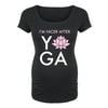Bloom Maternity - Nicer After Yoga - Maternity Scoop Neck T-Shirt