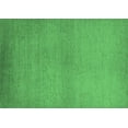 thumbnail image 1 of Ahgly Company Indoor Rectangle Solid Emerald Green Modern Area Rugs, 7' x 10', 1 of 4