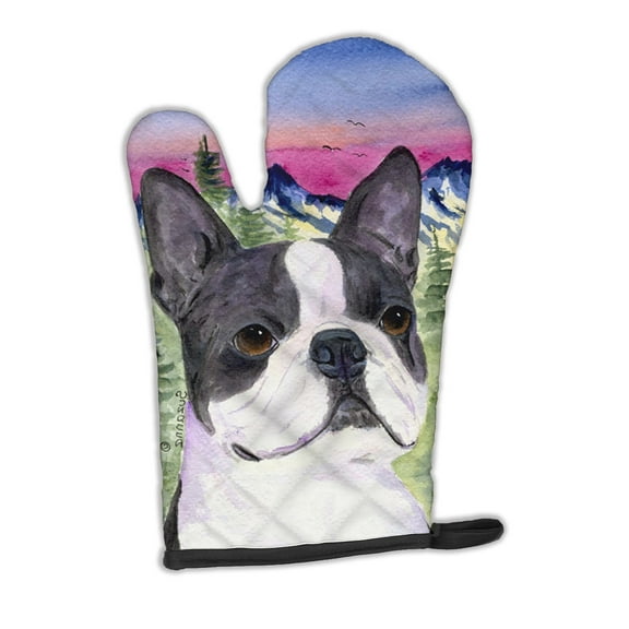 Caroline's Treasures Boston Terrier Oven Mitt