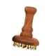 thumbnail image 4 of Peine de masaje de madera, cepillo , ideal para el hogar, , relajación, el raspado, regalo, diente de latón para adultos, para, 4 of 9