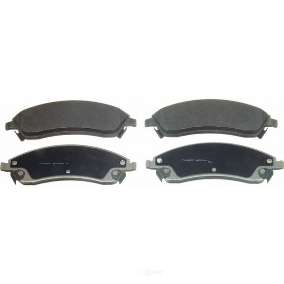 Wagner ThermoQuiet MX1019A Semi-Metallic Disc Brake Pad Set Fits select: 2006-2007 CADILLAC CTS-V, 2005-2008 CADILLAC STS