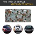 thumbnail image 5 of Easygdp Mallard Ducks Swimming License Plate Car Front License Plate Car Decoration Car Accessories Front Tag Plate Standard Size, 5 of 8