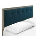 thumbnail image 6 of Modway Willow King Wood Platform Bed With Angular Frame, Gray Azure, 6 of 8