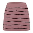 thumbnail image 3 of Girls' Skort Sports Tennis Skirt Solid Color Loose High Waist A-line Skirt for Girls 2-12Y, 3 of 5
