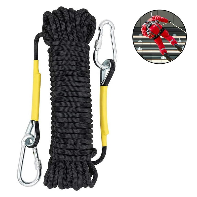 Static Climbing Rope 10mm(3/8in) Accessory Cord Equipment Escape Rope 