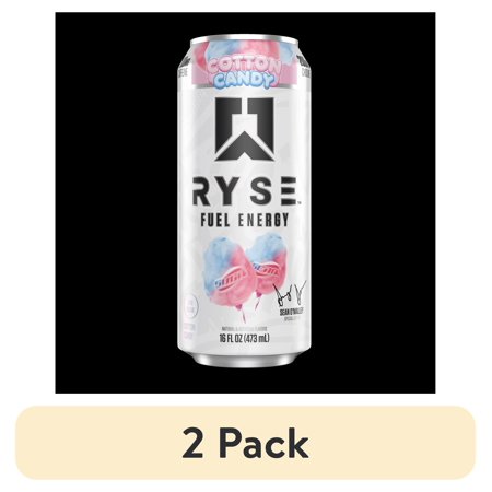 (2 pack) RYSE Energy Cotton Candy