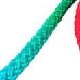 thumbnail image 5 of GETIT Rainbow Color Gymnastics Rope, Solid Competition Arts Training, Nylon Material Lightweight, Durable Compatible with Daily Effective Aerobic Exercise, Convenient, 5 of 5