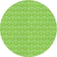 thumbnail image 1 of Ahgly Company Tapis Rond Lavable en Machine Intérieur Transitionnel Vert, 7 Pieds Rond, 1 of 7